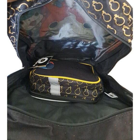 Yokai Watch Characters 16" School Travel Backpack & Lunch Bag Set Red Black NWT - Picture 3 of 14